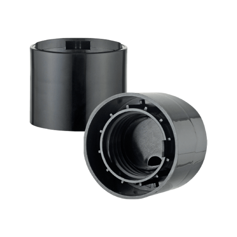 洗剤用の黒いPPプラスチックディスクトップキャップ