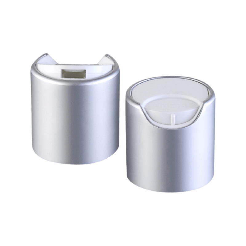 シルバーホワイトPPプラスチックディスクキャップ